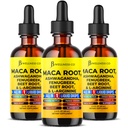 JB Wellness Co Organic Maca Root Liquid Drops with Ashwagandha, Nettle, Fenugreek, Beet Root and L-Arginine Liquid Multivitamin for Women and Men - 6oz