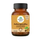 A TATA Product - Organic India Pure Ashwagandha Root Capsules - 60 Veg Caps (400mg), For Vitality & Relieves Stress, Naturally Boosts Energy & Stamina, Improves Immune System, GMP & NPOP Certified