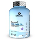 NATURYZ Liposomal Cod Liver Oil 600mg | Vitamin A, D & E, Omega-10 Capsules