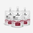 Unived Elite GEL 360 Energy Gel – 90g Dual-Carb (2:1 Maltodextrin:Fructose), 360 kcal Endurance Fuel for Running, Cycling & Triathlon | Electrolytes + 800mg Beta-Alanine | Black Cherry - Pack of 3
