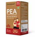 (Palmitoylethanolamide) PEA Supplement 600 mg | Micronized Pea 99% Highly Purified and Bioavailable | Supplement for Men and Women - 30 tab