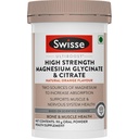 Swisse Magnesium Glycinate & Citrate Powder - Maximum Absorption (Australia's No.1 Magnesium Supplement, Manufactured In Australia) Supports Muscle Health, Post Workout Muscle Recovery & Restful Sleep - 90Gm