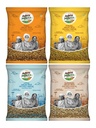 Grains Dr Khadar millets Combo | Foxtail, Little, Kodo & Barnyard | Unpolished and Organic| Stone Free, Dust Free & No Broken | Ideal for Fasting (Bhagar Rice) | Rice Replacement | High Fibre | Gluten Free | Non-GMO | Premium Export Quality | Factory Processed | Pack of 450gx4 Grocss wt.2kg by own factory