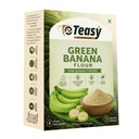 Eteasy Green Banana Powder – 100% Natural Superfood Powder for Smoothies, Foods, Chapatis & Daily Nutrition 300 grams