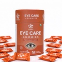 Eye Care Gummies for Men and Women Orange Flavor Dietary Supplement for Visual Comfort and Eye Health Support with Natural Ingredients Vegan and Gluten Free 30 Count