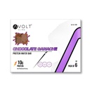 Avolt Slims Chocolate Ganache Protein Bars with 10g Protein | Pack of 6 x 35g each | High Energy Wafer Bars, No Added Sugar, Guilt-Free Indulgence for Healthy Snacking, Tasty and Crunchy Bar