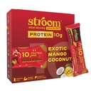 STROOM Protein Bar Pack | Exotic Mango Coconut | 10g Protein Bar | 6 Bars