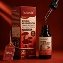 Nuvedo Reishi Mushroom Liquid Extract | 10 mL | 1:5 Dual Extract