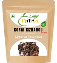 TWFAA Korai Kilangu(Kizhangu) Roots/nagarmotha/Cyperus Rotundus/Nut Grass Root, (250 grams)