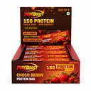 Choco Berry Protein Bars with 15g Protein & 5g Fiber | Zero Added Sugar | Gluten Free | 2hr Energy | Healthy Snack | Daily Protein Bar, 50g (Pack of 6)
