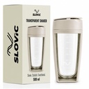 SLOVIC Shaker for Gym [500 ML] | Durable & Leak-Proof Protein Shaker Bottle | Odor Free, Stylish & Sports Bottle for Men & Women | Ideal for Gym, Home & Office