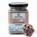 Indiana Organic Black Ginger Herbal Powder (Kaempferia parviflora) – 100% Pure Natural Botanical Ingredient | 100g | Sourced from Nagaland | No Additives | In-House Processed