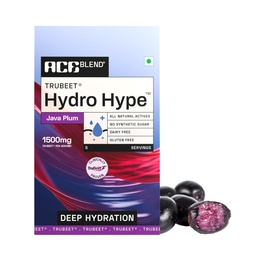 Ace Blend Hydro Hype (5 Sachets) | Energy & Blood Flow | Instant Hydration | Full-Spectrum Electrolytes | 100% Natural Beetroot Extract with Multi Vitamins & Minerals | Java Plum - For Men & Women