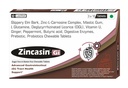 Zincasin -Gi (LeeWell) Chewable Digestive Enzymes, Probiotics | Leaky Gut, Digestion, Gas Bloating Support | Zinc Carnosine, Mastic Gum, L Glutamine, DGL, Vitamin U, Slippery Elm -30 Tablets