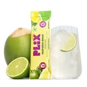 Plix Hydration Boost Electrolyte Powder | Hydration Drink Mix with Coconut Water, Sodium & Potassium | Lime Burst Flavour| Supports Energy, Hydration & Recovery | Pack of 30 | No Added Refined Sugar
