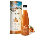 Wellwith (Ayuzera) Sea Buckthorn with Turmeric Curcumin Oil – 300ml (Pack of 1) |Pulp Juice for Joint Health, Immunity & Skin | Omega 3 6 7 9 & Antioxidants