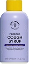 BEEKEEPER’S NATURALS B.Better Nighttime Cough Syrup for Adults - Elderberry Extract, Bee Propolis Extract, Buckwheat Honey - Immune Support, 4 oz