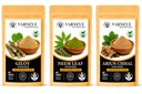Herbal Wellness Pack | Giloy + Neem + Arjun Chhal 100g each | Natural Ayurvedic Herbs