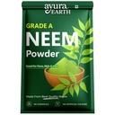 AyuraEarth Neem Powder for Eating (250g), Skin & Hair and Face Pack | Anti-Pimple, Anti-Bacterial, Fight Dandruff | 100% Pure and Natural | No Chemical, No preservative, Paraben-Free