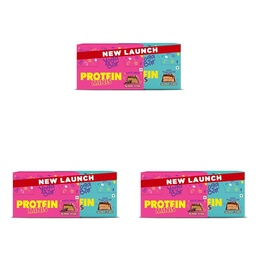 Yoga Bar Protein Minis Combo | Choco Peanut Butter + Coffee Crush | High Protein Snack Bars | 24 Pieces Each | 86g Protein per Pack | Healthy Snack | New Launch (Pack of 3)