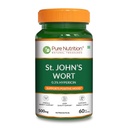 Pure Nutrition St. John's Wort Extract 500mg | St Johns Wort Supplement for Mood & Stress Support | Supports Emotional Balance, Mental Well-Being & Daily Wellness | Herbal Extract | 60 Capsules
