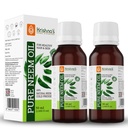 Krishna's Pure Neem Oil - 50 ml (Pack of 2) | Natural & Cold Pressed Neem Oil | For Healthy Skin & Hair