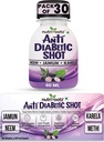 ANTI DIABETIC SHOT 60ML (PACK OF 30) | Diabetic Care Supplement | Helps Control Blood Sugar Level with Neem, Karela, Jamun, Methi & Bhui Amla | Ayurvedic Diabetic Care | Dia Free Juice For Diabetis