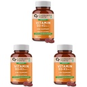 Carbamide Forte Vitamin D3 K2 MK7 | Plant Based Veg Vitamin D Supplement Lichen Source with Vitamin K2 MK7 Menaquinone for Men & Women - 120 Veg Tablets (Pack of 3)