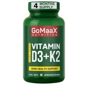 Vitamin D3 K2 MK7, 120 Veg Tablets
