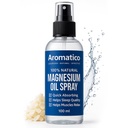 AROMATICO Magnesium Oil Spray. Extra Strength, Quick Absorbing Topical Magnesium supplement. Relieves Muscles & Joints, Promotes Better Sleep -100ml