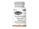 Zincasin Forte (LeeWell) Zinc Methionine Chewable Candy Tablets | High Strength Zinc Supplements for Immune Support, Hormonal Balance, Skin & Overall Wellness | Easy-to-Chew Zinc Supplement for Men & Women -90 Tablets