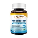 LOVITA Triple Magnesium Complex 500mg, High Absorption and Potency Formula, Glycinate, Citrate & Oxide, Support Sleep, Relaxation, Heart, Nerves & Bone Health, 180 Vegan Capsules