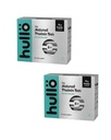 Hullo The Natural Protein Bar | High Fiber & Rich in Omega 3, 6, and 9 | Healthy Snack for Gym, Office & Travel | Dairy Free, Soy Free & Non Ultra Processed (Pack of 12, Sea Salt Chocolate)