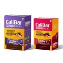 CaliBar 20g & 10g Protein Bar Almond Choco & Berry Almond Crispy Protein Bar Combo - No Added Sugar, Gluten-Free, 4g Fiber, No Preservatives, No Palm Oil & 100% Veg. (12 Bars)