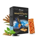 Benefic Himalayan Shilajit Energy Bar 30g each (Pack of 12) | 400mg Pure Shilajit & KSM-66 Ashwagandha | Natural Energy & Stamina Booster | No Added Sugar, Gluten Free, Vegan | Healthy Snack for Gym, Work & Travel