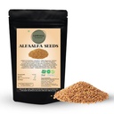 LEWISIA IN ORGANICS Alfaalfa Seed 180g – Alfalfa Seeds for Sprouting, Rich in Vitamins and Minerals, Ideal for Salads, Smoothies & Healthy Recipes, Boosts Immunity & Wellness