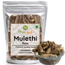 Mulethi (Raw) -100 g-Mulathi/Licorice/Yashtimadhu| Sore Throat, Voice - Raw Herb