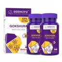 Siddhayu Gokshura Tablet | Men's Wellness | Tribulus| Enhances Immunity-Boosting and Strength | 60 + 20 Tablets Free - Pack of 2