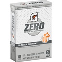 GATORADE - Zero Sugar Electrolyte Drink Mix Glacier Cherry (3.5g x 8 Packets) By COUGAR | Hydration Powder with Essential Electrolytes | Refreshing Cherry Flavor Sports Drink | Workout & Fitness Hydration Support – (Imported - USA)