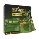 STROOM Protein Bar Pack | Coffee Almond Fix | 10g Protein Bar | 6 Bars