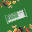 AltAhar Millet Multigrain Dry Fruits Bar with Almonds and Walnuts | Gluten Free | Soft Texture | Fiber Rich | No Added Refined Sugar | Preservative Free (Pack of 10)