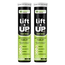 Nature's Mania Lift Up Effervescent Wellness Tablets – Vitamin C, B-Complex & Essential Electrolytes – Fast Absorption for Hydration & Daily Refreshment (40 Count_Pack Of 2)