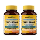 Zinc 50mg Capsules For Men and Women, 240 Count | Highly Absorbable Zinc Supplements For Immune System Support | Zink 50 mg Mono Methionine Chelated Complex | Helps with Skin Health & Overall Immunity