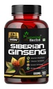 Humming Herb Siberian Ginseng | Energy Boosting, Immune Supporting & Performance Enhancing | Includes Ginkgo Biloba Leaf, Tribulus Terrestris & Korean Eleuthero Root Extract Ginseng- 2490mg - 90 Cap