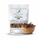 Mulethi Stick-50g-Clean Dried Herbal Raw Material for Traditional Preparations-Natural-No Preservative-मुलेठी की लकड़ियाँ
