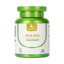 JulyDeer Magnesium-100mg, DHA-100mg, Phosphatidylserine-40mg, Magnesium Complex Supplements for The Elderly Kids Brain Health and Cognitive Support Improve Brain - 60 Capsules