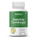 Herbal Max Garcinia Cambogia Capsules – 60 Veg Capsules | 60% HCA & Green Tea Extract | Supports Weight Management, Fat Burning, Digestion & Metabolism