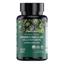 PlantFusion Organic Multivitamin for Women with Iron, One Daily Vegan Multivitamin with Plant Based B12, D3 & Whole Food Blend for Energy & Immune Support - 30 Tablets (1 Month Supply)
