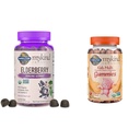 Garden of Life Organics Elderberry Gummies for Adults & Kids - Immune Support Supplement with Organic Fruit & Organics Kids Gummy Vitamins - Fruit - Certified Organic