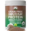 Peak Performance Organic Paleo Grain Free Plant Based Raw Vegan Protein Powder. Amazing Amino Acid Profile and Less Than 1g of Sugar. with Hemp and Pea Protein Chocolate Flavored